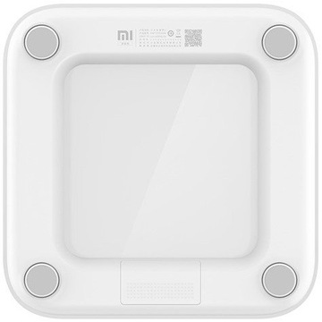 Интеллектуальные весы для ванной комнаты Xiaomi Smart Scale-2 BT, СТЕКЛО, БЕЛОЕ приложение