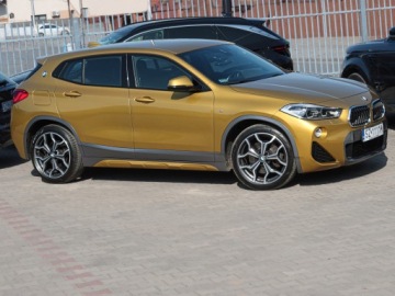 BMW X2 F39 Crossover 2.0 20d 190KM 2018 BMW X2 20d xDrive M-Sport X HUD pamięć Diody Hak DCC F1 keyles 19 kamera PL, zdjęcie 35