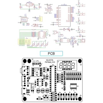 FM-радио с блоком питания USB и инструкцией по пайке 