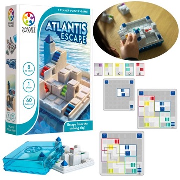Gra logiczna smart games planszowa dla dzieci Smart Games Atlantis Escape