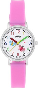 ZEGAREK DZIECIĘCY MPM RÓŻOWY MOTYLKI W05M.11335.D