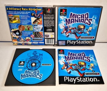 Gra MICRO MANIACS PSX 3XA