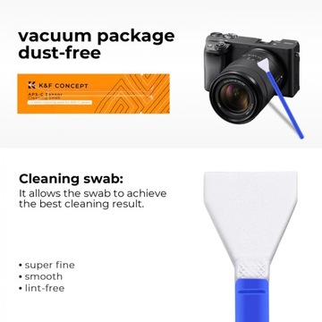 Набор для чистки лопаточек STICKS для матрицы камеры APS-C 16 мм 10 шт.