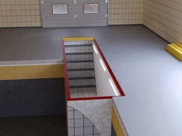 Kanał samochodowy kanały samochodowe 4m betonowy