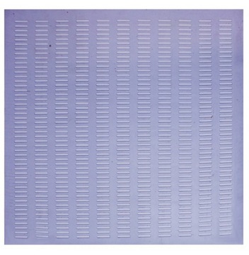 Krata odgrodowa winidurowa pozioma Wielkopolska 10r 42 x 42 cm