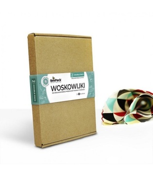 Экологически чистые вощеные обертки для хранения пищевых продуктов, двойная упаковка 2 шт (М)