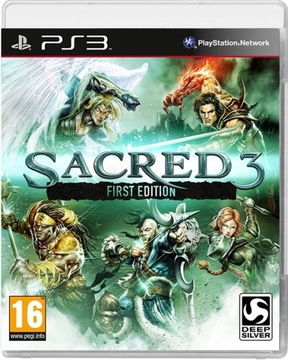 NOWA GRA PS3 SACRED 3 FIRST EDITION - PŁYTA