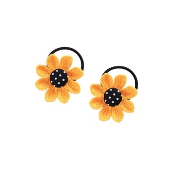 2PCS Colorful Sunflower Kids Hairpins Lovely