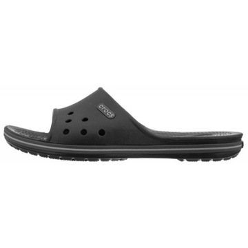 Klapki Crocs Crocband II Slide Black/graphite, Czarne 46,5 M11/W12