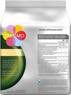 TASSIMO Jacobs Cappuccino Choco капсулы 8 порций кофе