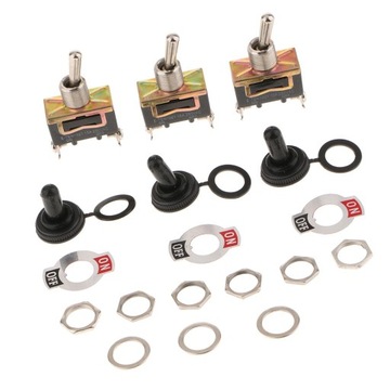 E21 Durable Heavy Duty Toggle Switch 250v a 2 Terminal Pin