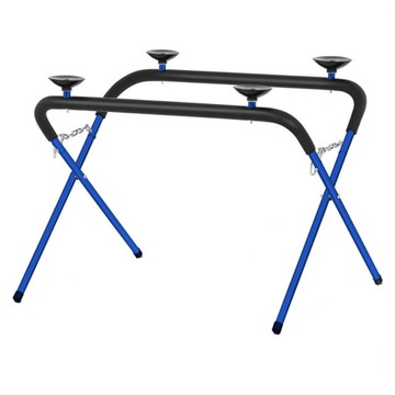 STOJAK ROZSTAWNY X DO MONTAŻU SZYB 4 PRZYSSAWKI