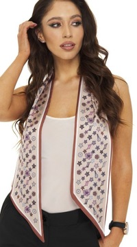 ШАРФ БАНДАНА, узкий, длинный, двойной, 13/145СМ LUI