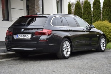 BMW Seria 5 F10-F11 Touring Facelifting 520d 190KM 2015 4x4 xDrive Automat 190 PS, Webasto z Pilota, EL Klapa, Navi, GWARANCJA, zdjęcie 12