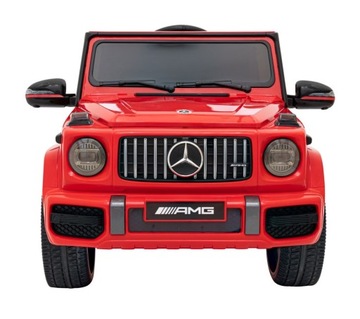 Mercedes AMG G63 детский Красный + Пульт дистанционного управления + MP3 LED + Free Start + EVA