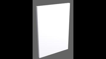 Fronty akrylowe Akryl-24 BIAŁY MAT 450x400