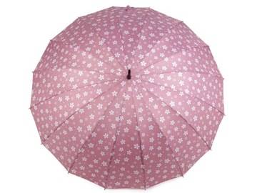 Parasol damski automatyczny kwiaty