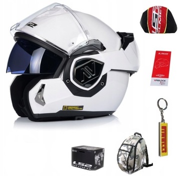 Kask Szczękowy LS2 FF906 ADVANT BIAŁY L