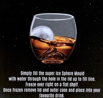 ВИСКИ ВИСКИ силиконовая форма ICE BALL