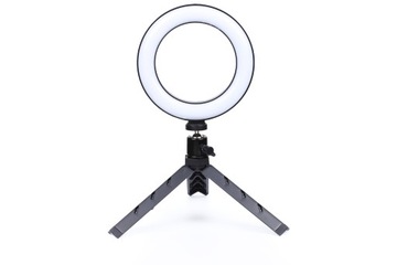 СВЕТОДИОДНАЯ КОЛЬЦЕВАЯ ЛАМПА ДЛЯ МАКИЯЖА ШТАТИВ ДЛЯ СЕЛФИ
