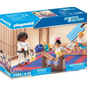 PLAYMOBIL 71186 TRENING KARATE