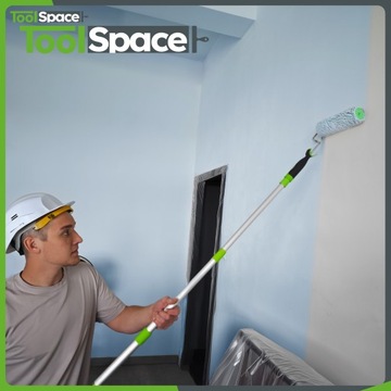 Рисовать ролик 25 см, набор для рисования стен и потолков Телескопическая палка PL