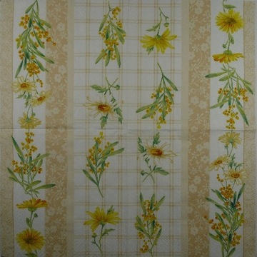 serwetka, serwetki 33x33 - 20szt - 0242 kwiaty