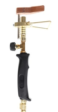 ПАЯЛЬНИК С ГАЗОВОЙ ПАЯЛЬНОЙ ГОРЕЛКОЙ.