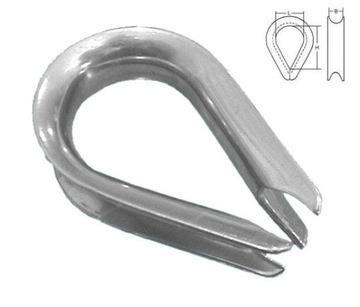 KAUSZA NIERDZEWNA DO LINY 4 MM