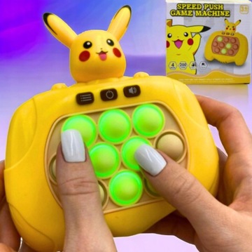 Pop it Pikachu электронная аркадная игра Pokemon Popit + батарейки
