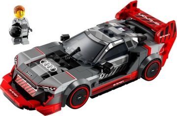 LEGO SPEED CHAMPIONS 76921 AUDI S1 E-TRON + БУМАЖНЫЙ ПАКЕТ LEGO СРЕДНИЙ