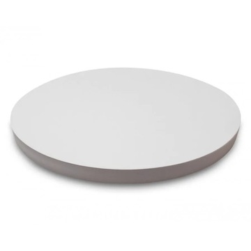 PODKŁAD POD TORT STYRODUR BIAŁY 32 cm GRUBY WYTRZYMAŁY OKRĄGŁY Z PODKŁADKĄ
