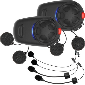 SENA SMH5D Мотоциклетный интерком с двойным BLUETOOTH 3.0 400M для 2 шлемов