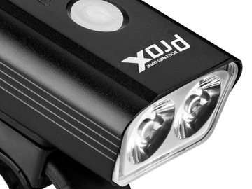 ПЕРЕДНЯЯ ВЕЛОСИПЕДНАЯ ФОНАРЬ PROX MATAR 900 лм 8 РЕЖИМОВ 2800 мАч USB-C