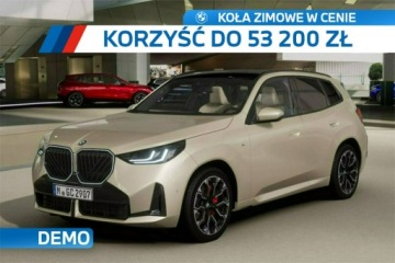 BMW X3 G45 2025 BMW X3 NOWE BMW X3 20 xDrive - DEMO - Koła zimowe