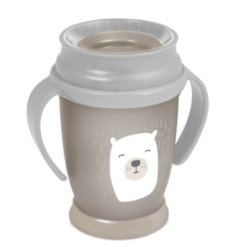 СЕРЕБРЯНАЯ КРУЖКА LOVI 360 JUNIOR 250мл 12мес+