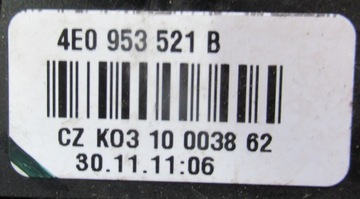 EXEO AUDI A6 C6 PŘEPÍNAČ TEMPOMAT 4E0953521B