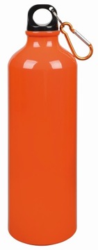 Bidon aluminiowy karabińczyk 0,75L turystyczny