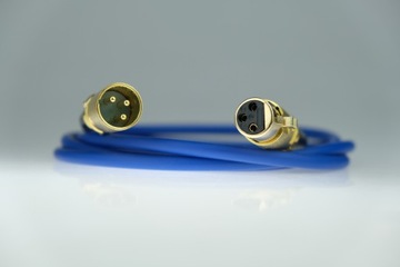 Kabel mikrofonowy przewód XLR Canon KLOTZ BLUE - 6m