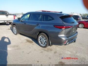Toyota Highlander III 2023 Toyota Highlander 2023 r., 2,5L HYBRID LIMITED 2.5 Hybryda 243KM, zdjęcie 5