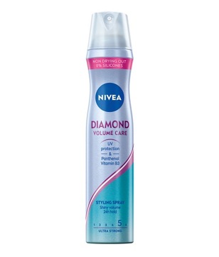 NIVEA DIAMOND VOLUME CARE Lakier do włosów zwiększający objętość 250ml