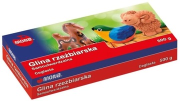 MONA Glina Rzeźbiarska Naturalna 500 g
