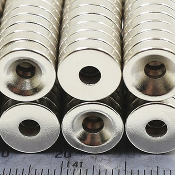 20 шт. СИЛЬНОЕ, ПОСТОЯННОЕ МАГНИТНОЕ КОЛЬЦО 10X3MM