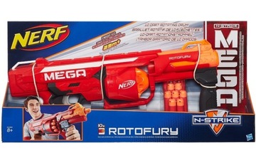 NERF MEGA ROTOFURY + РЕМЕНЬ + АКСЕССУАРЫ