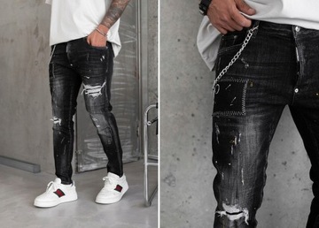 DSQUARED2 jeansy r. 46 Cool Guy Jean spodnie ICON D2 r. 32 dsq2 przetarcia