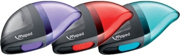 Точилка Maped Moondo с ластиком 2 в 1, 1 отверстие
