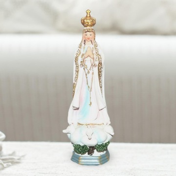 Фигурка Девы Марии на основании Святой Статуи. Украшение спальни на столешнице.