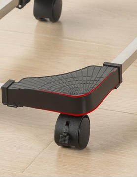 MOBILNA PODSTAWKA Z KÓŁKAMI POD KOMPUTER STACJONARNY ANTYPOŚLIZGOWA