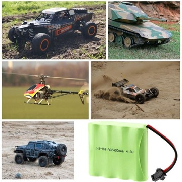 АККУМУЛЯТОР 4,8 В, 2400 МАЧ NI-MH АККУМУЛЯТОР ДЛЯ РУ РОБОТА РУ МАШИНКИ