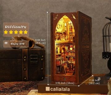 Деревянные подставки для книг 3D-пазлы